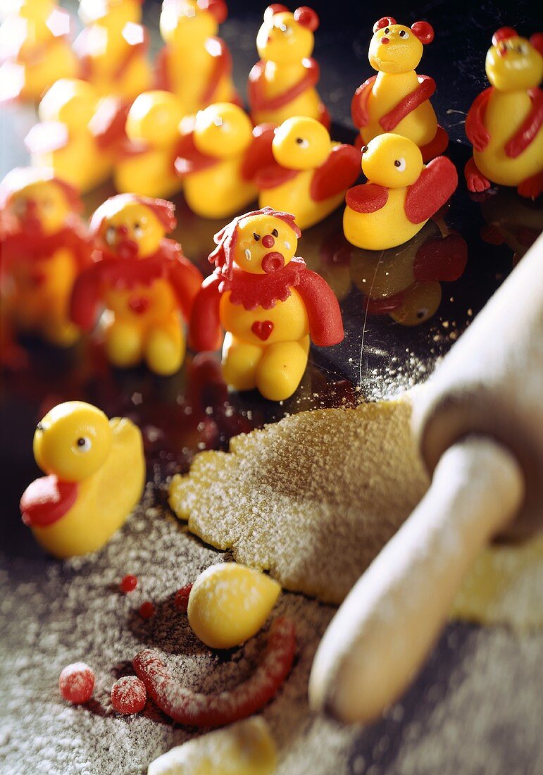 Marzipan figures from Lübeck