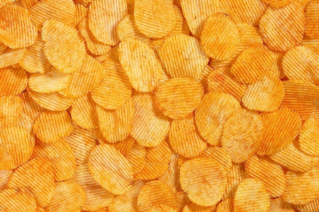 Paprika chips (filling the picture)