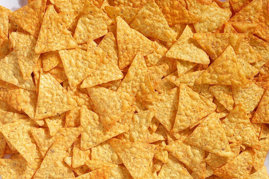 Tortilla chips (filling the picture)