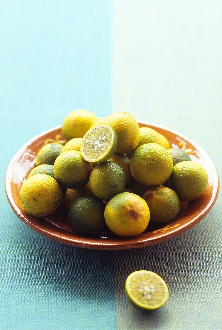 Greek mandarins in bowl