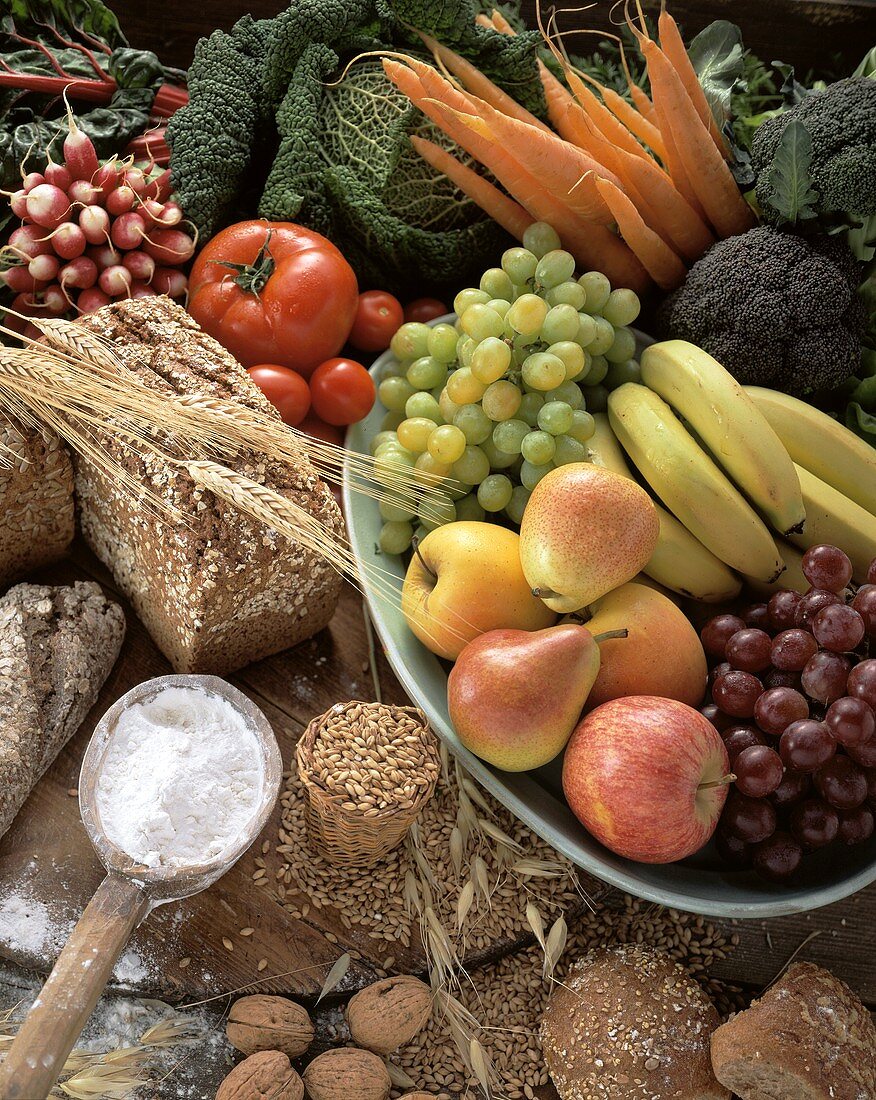 Assorted Food Still Life