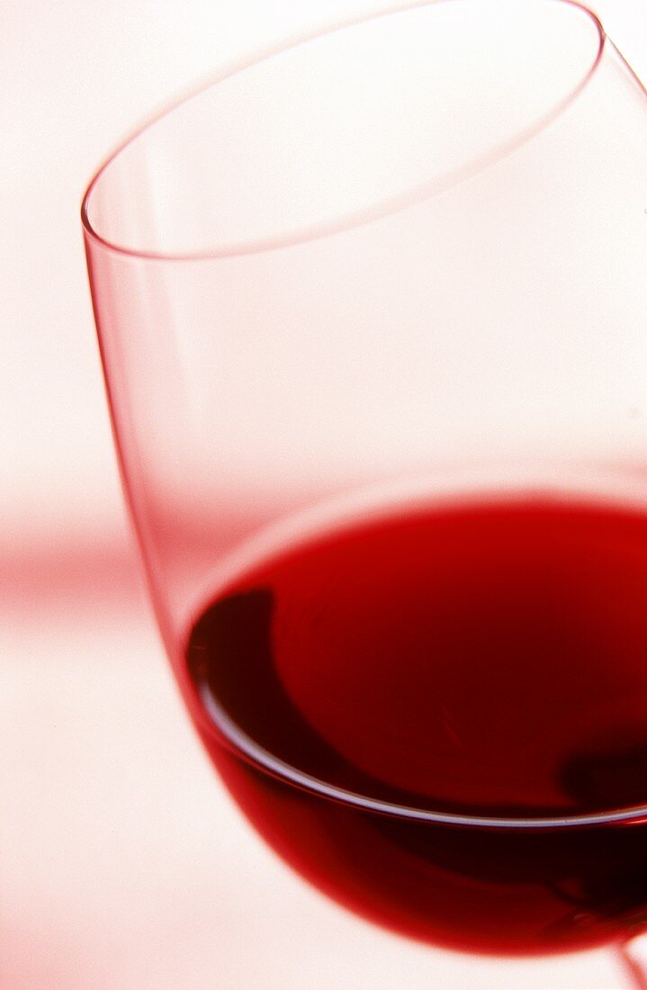 Ein Glas Rotwein