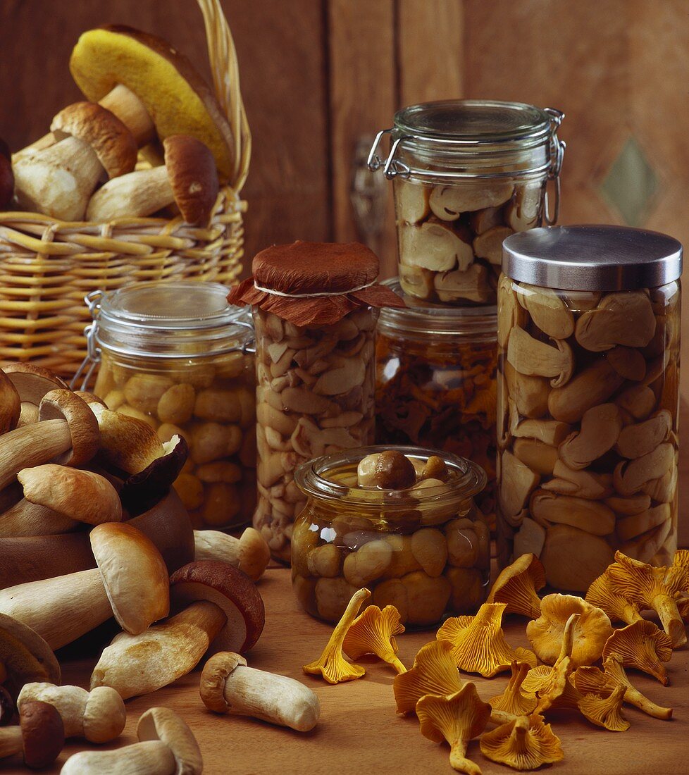 Pickled Mushrooms