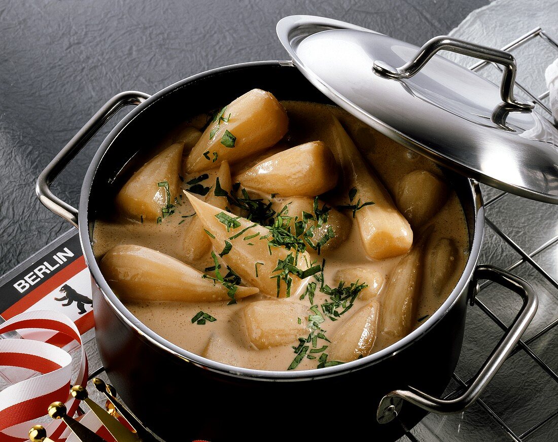 Culinary vegetable dish: Teltower turnips