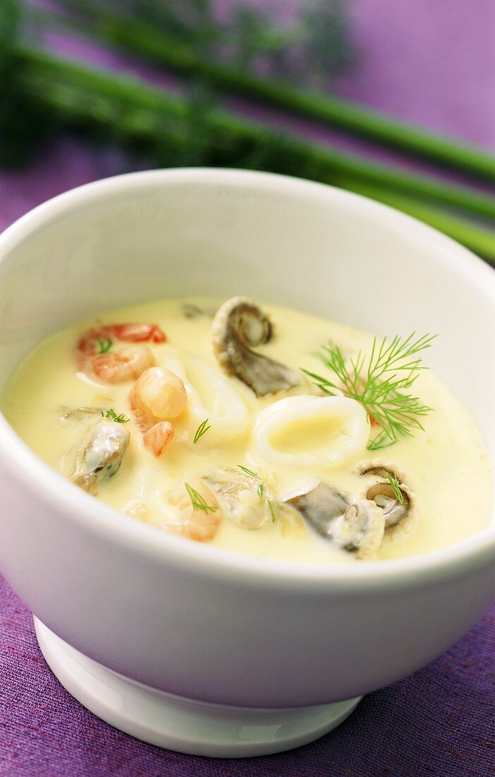 Seafood sauce in a bowl