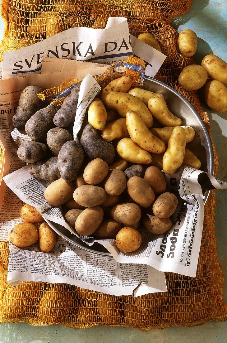 Early potatoes from France and Germany