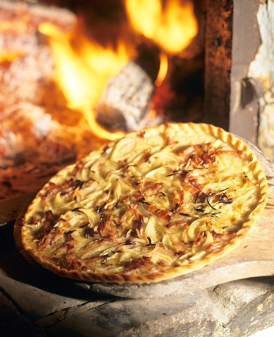 French onion tart