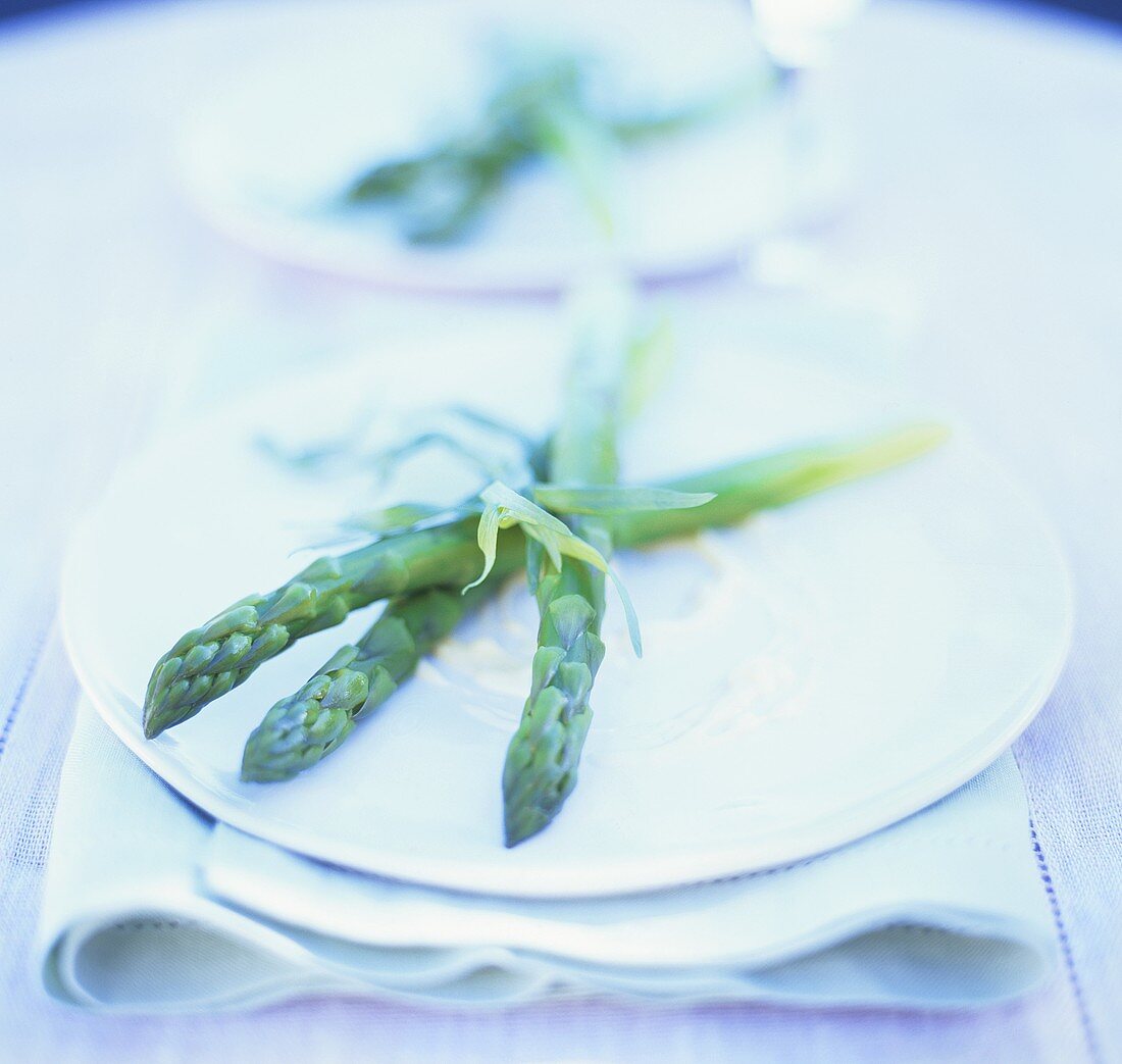 Asparagus on Plate