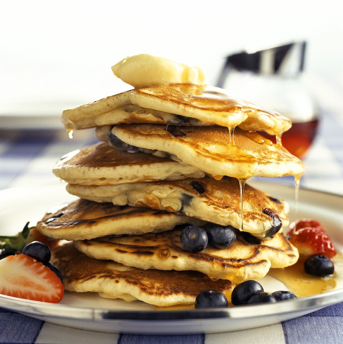 Pancakes with Fruit Topping