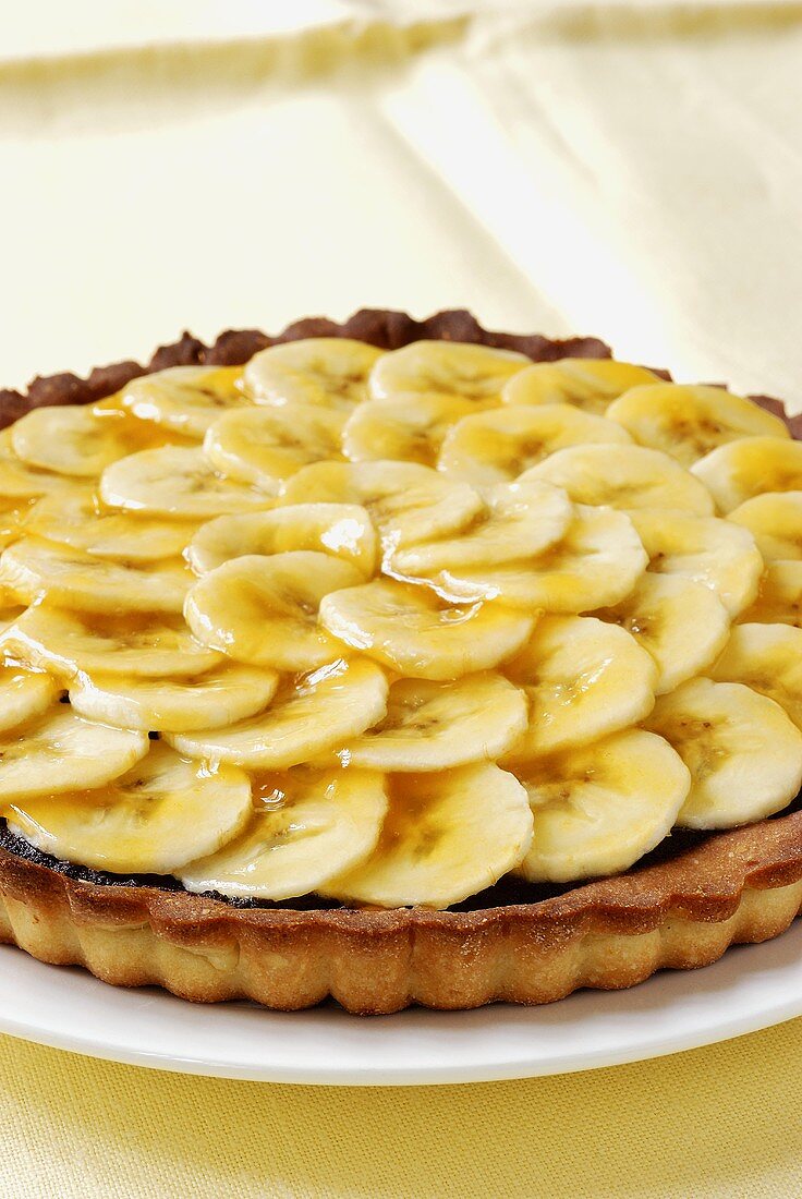 Bananen-Schokoladen-Tarte