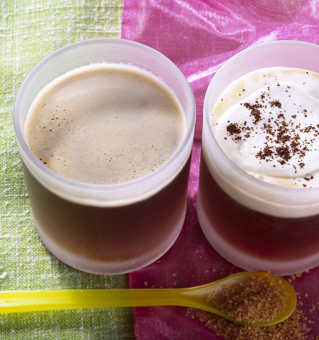 Mexican Coffee with tequila and coffee liqueur