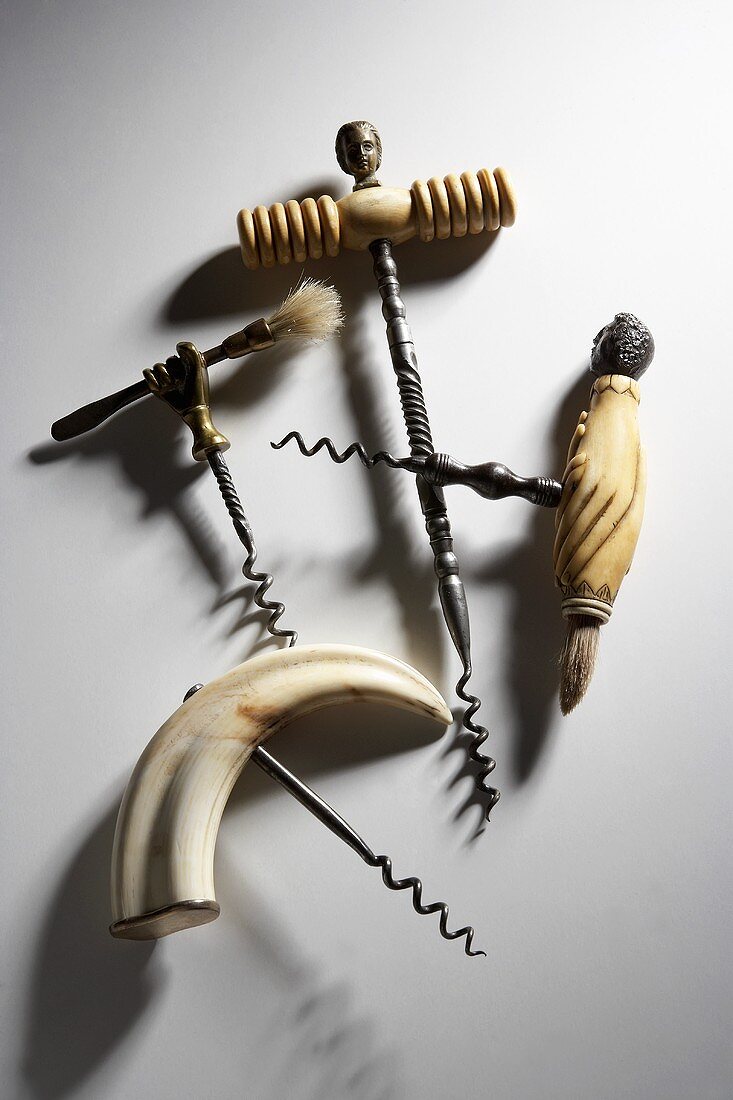 Assorted corkscrews