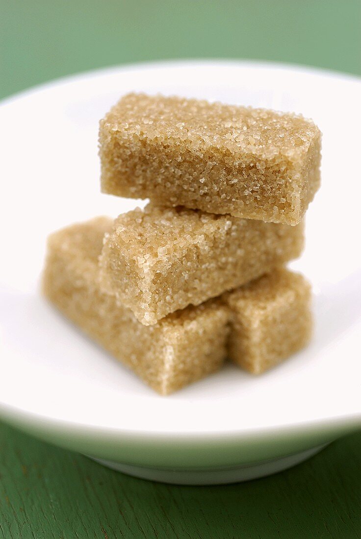 Brown sugar cubes