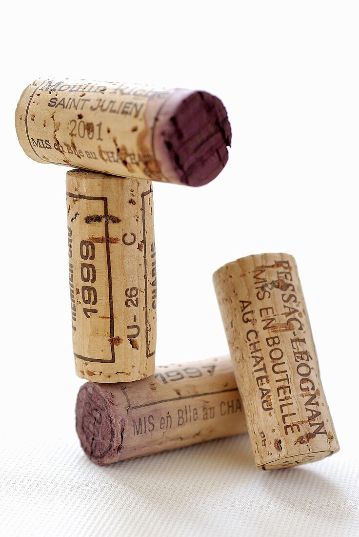 Assorted wine corks