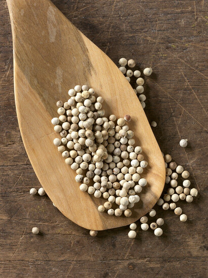 White peppercorns