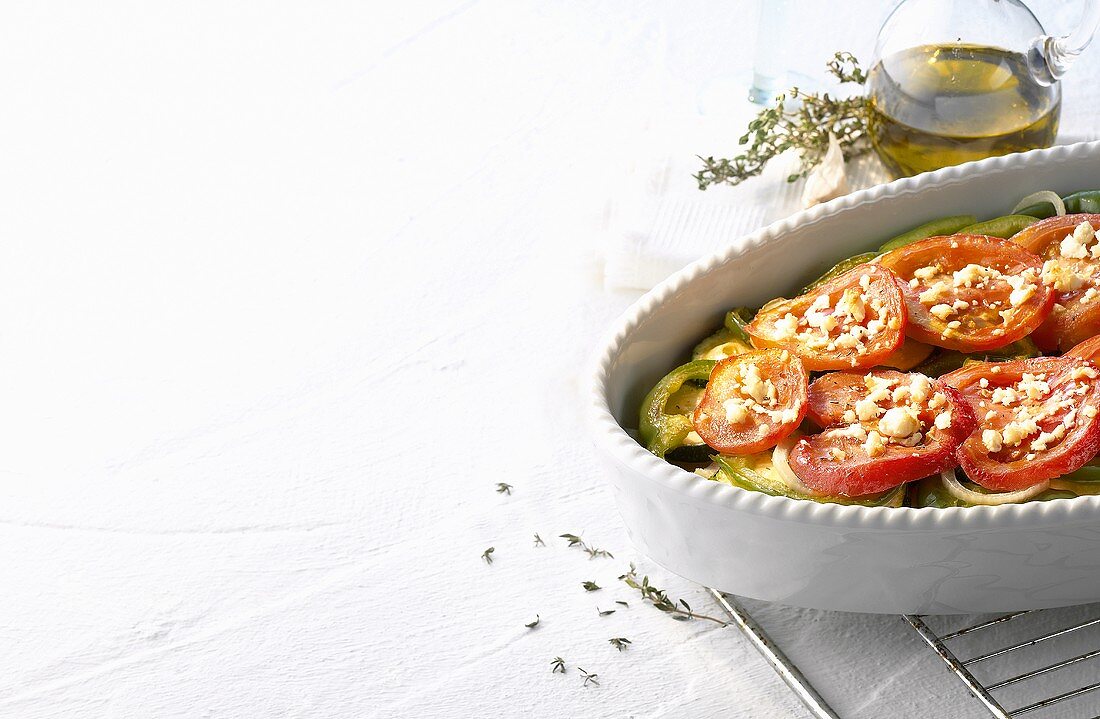 Briam (Vegetable casserole, Greece)