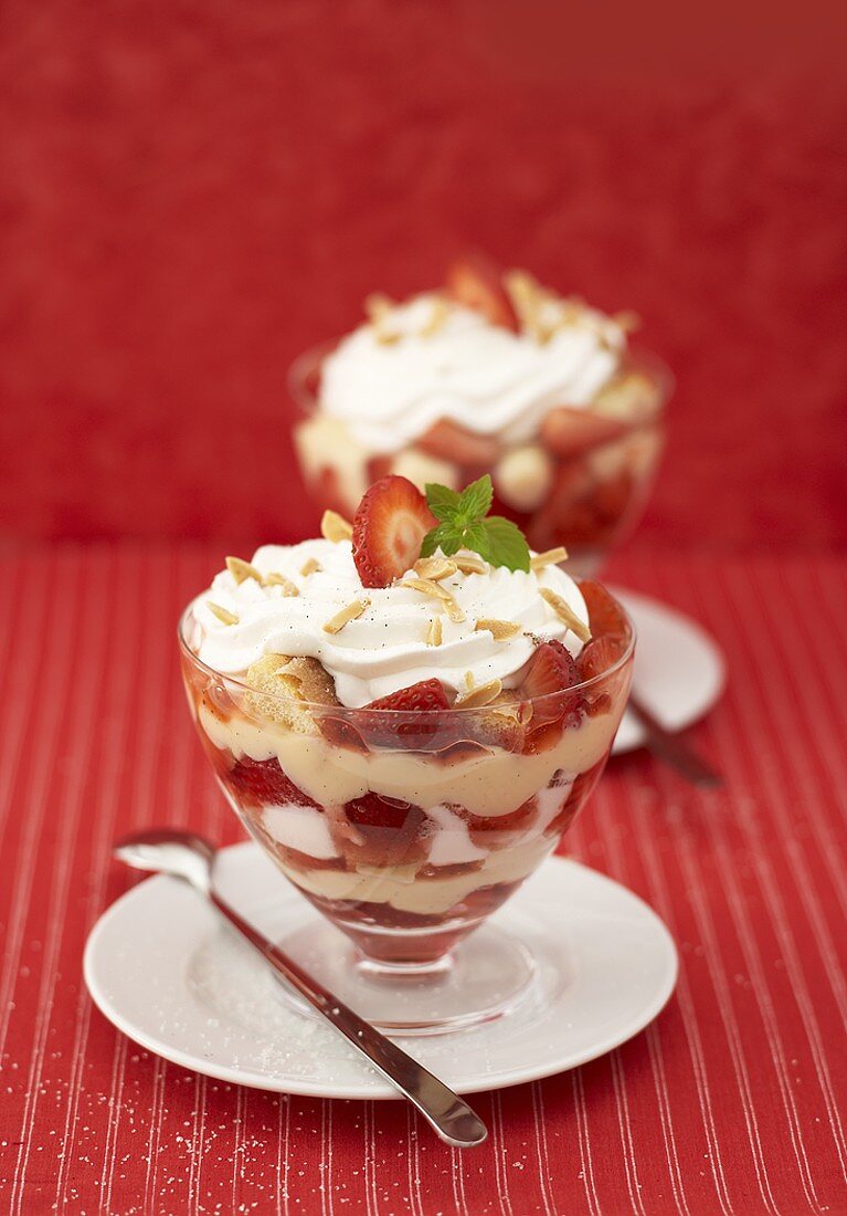 Erdbeertrifle