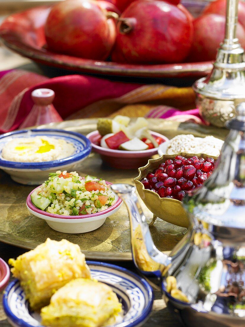 Mezze (appetisers from Arabia)