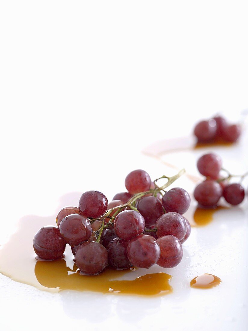 Grapes with vino cotto
