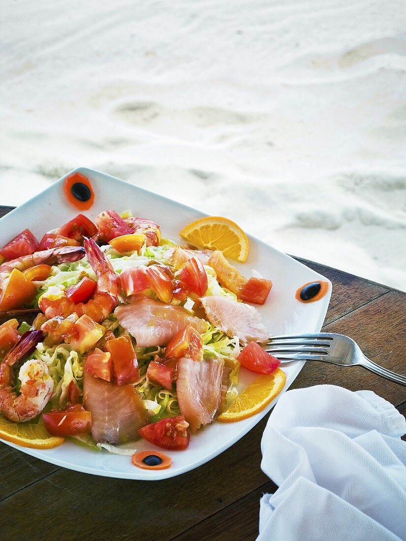 Seafood salad