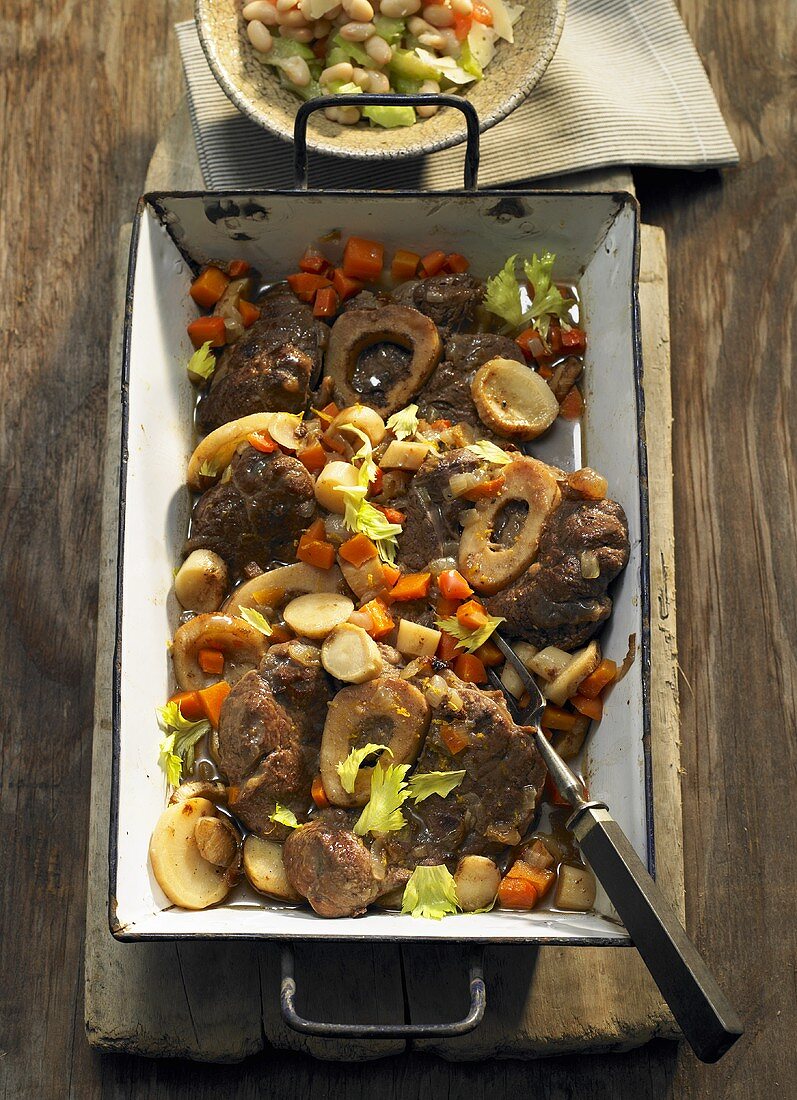 Beef with root vegetables