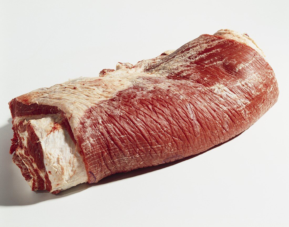 Cut of Charolais beef (skirt steak)