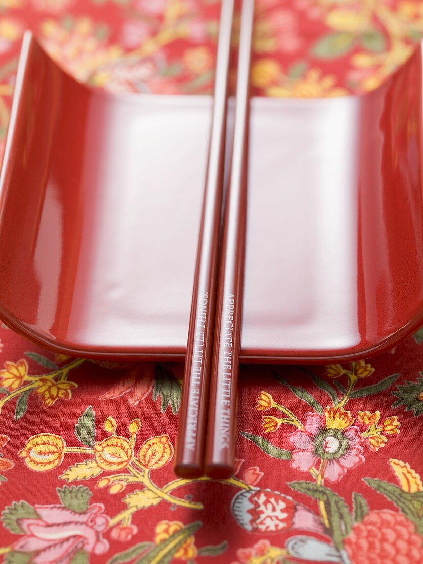 Asian place-setting