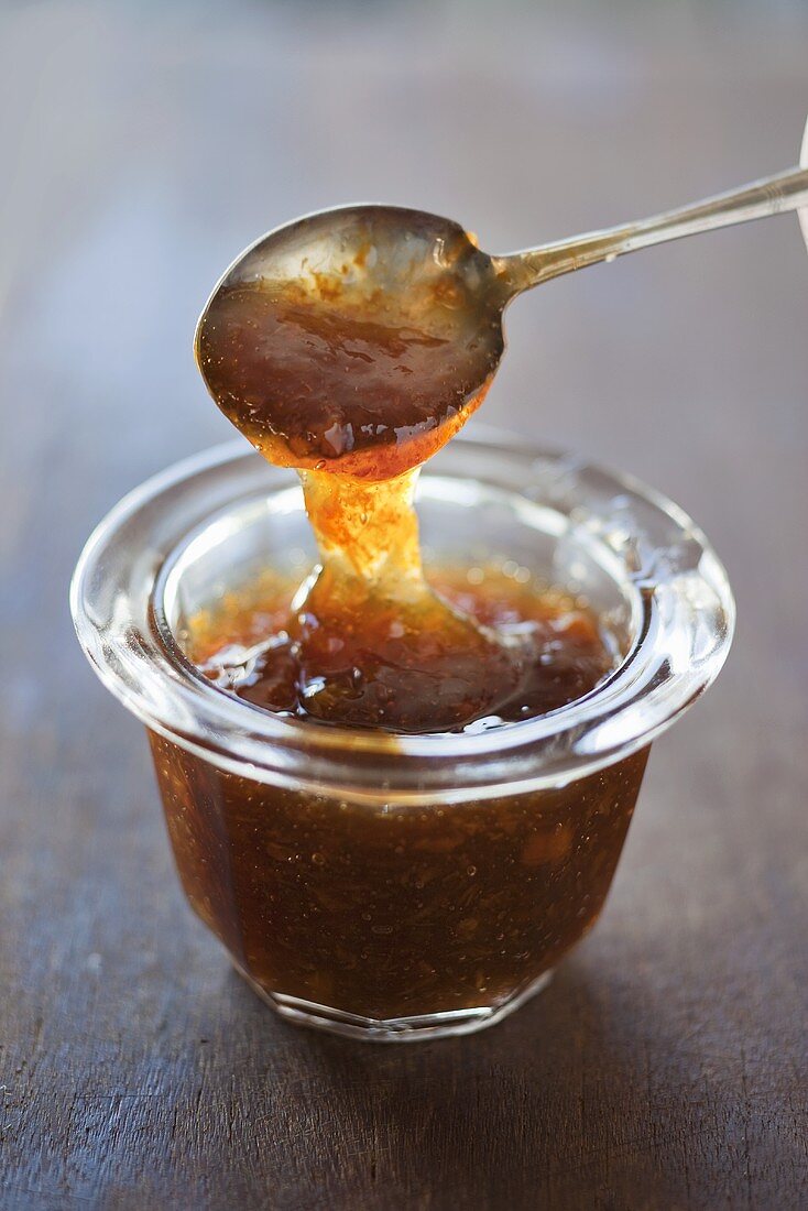 Chutney with spoon (South Africa)