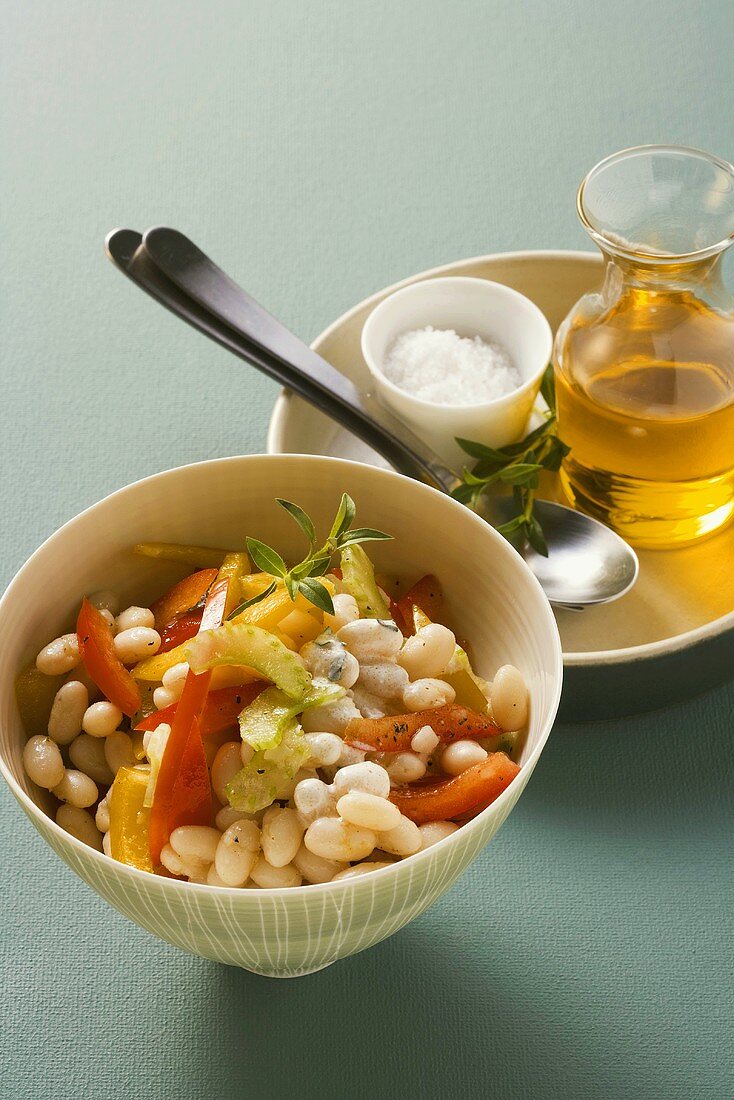 Lima bean salad