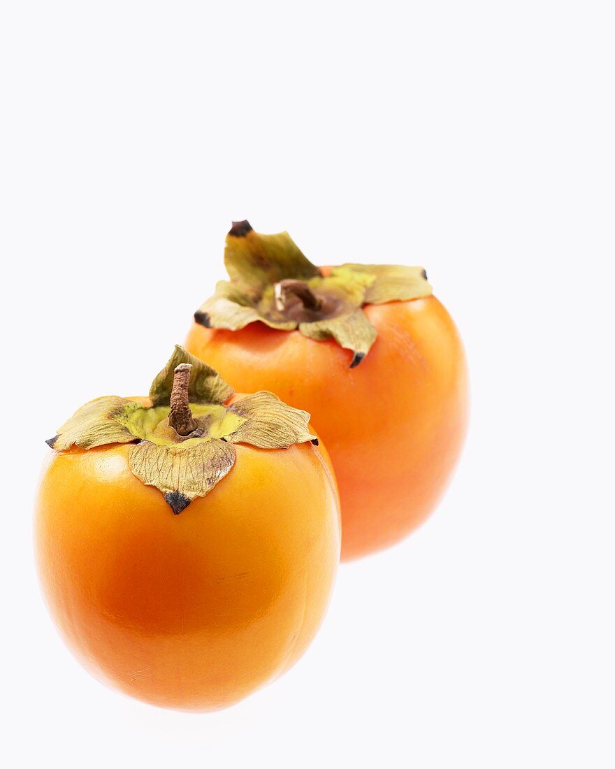 Two persimmons