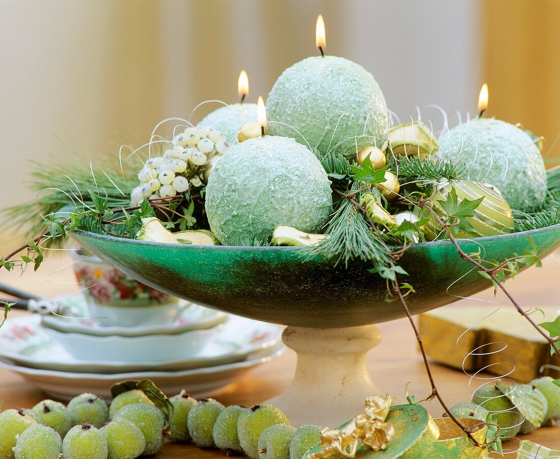 Exotic Advent wreath