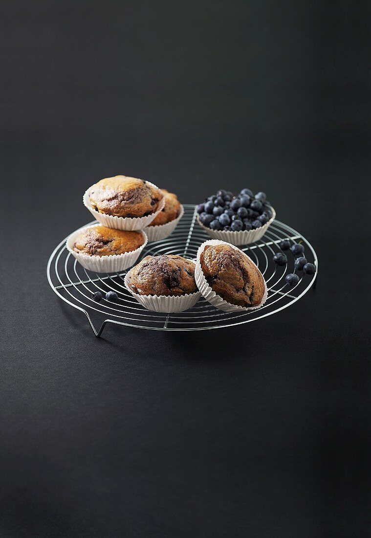 Blueberry buttermilk muffins