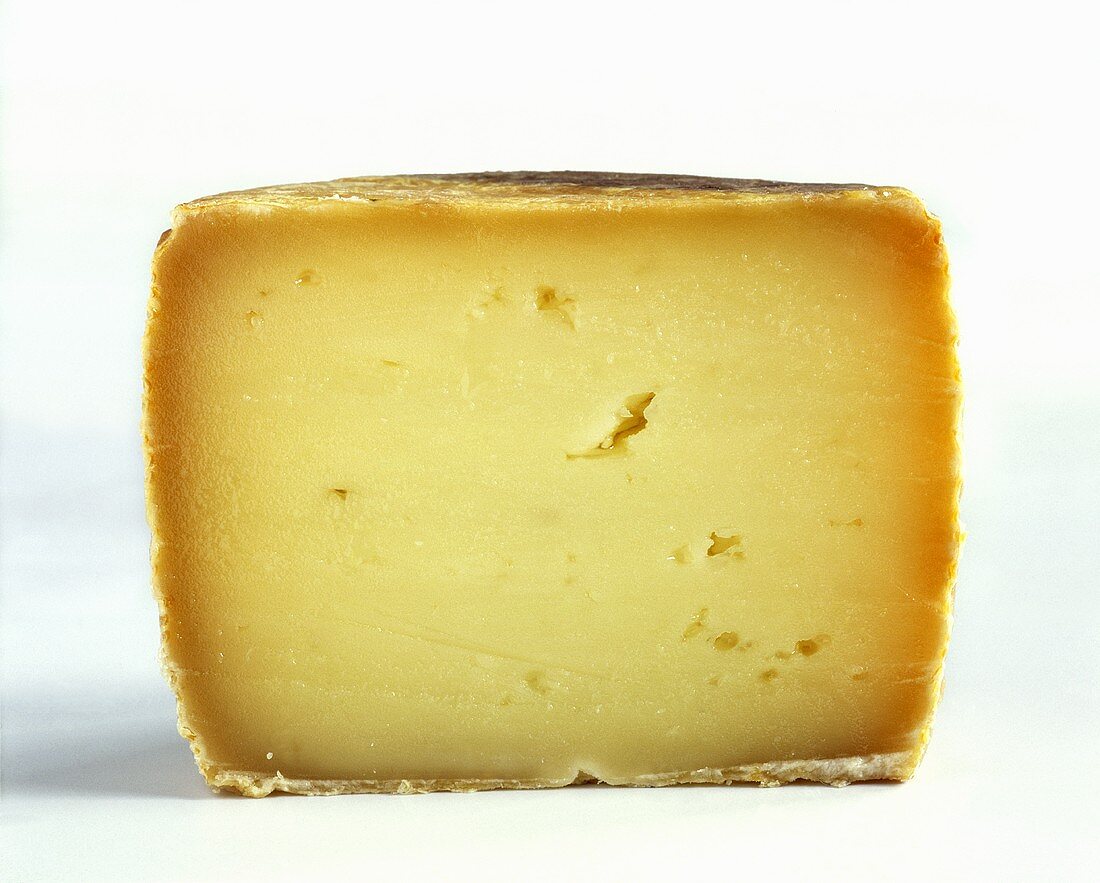 Half a hard cheese