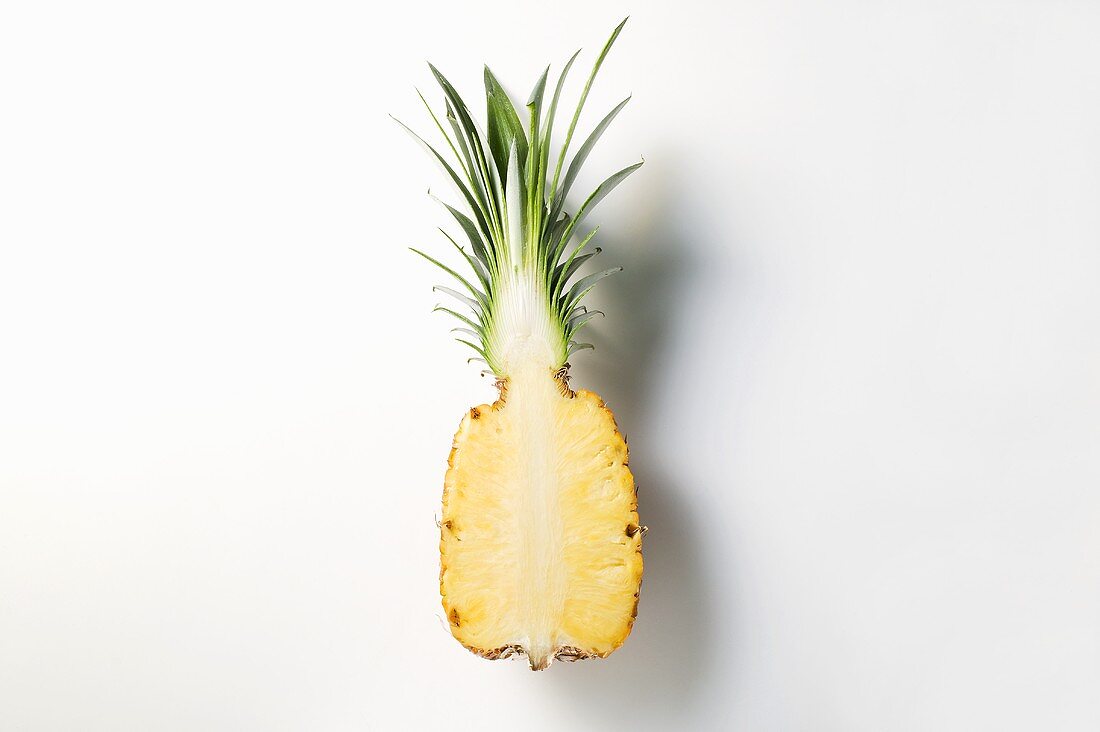 Eine halbe Ananas