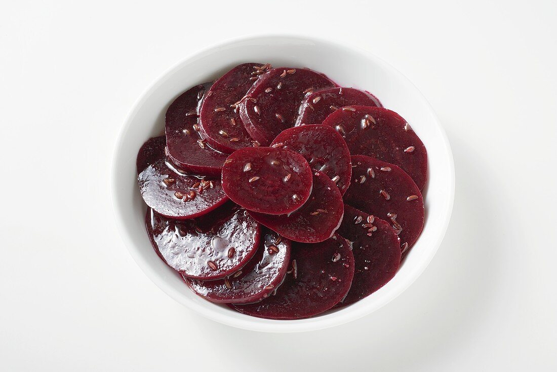 Rote-Bete-Salat mit Kümmel