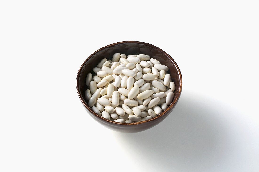 Cannelli beans in a dish