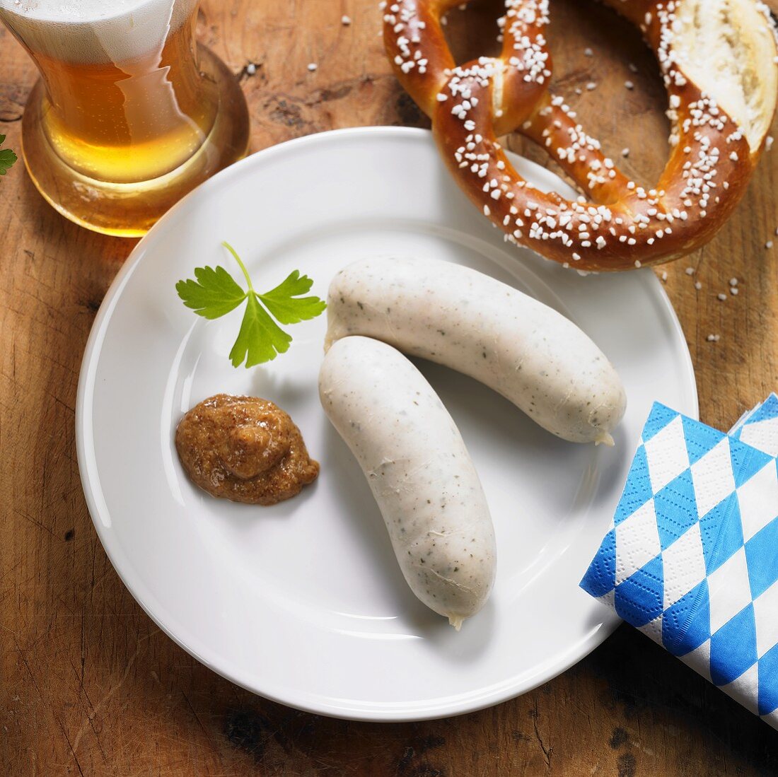 Weisswürste, Breze & Weissbier