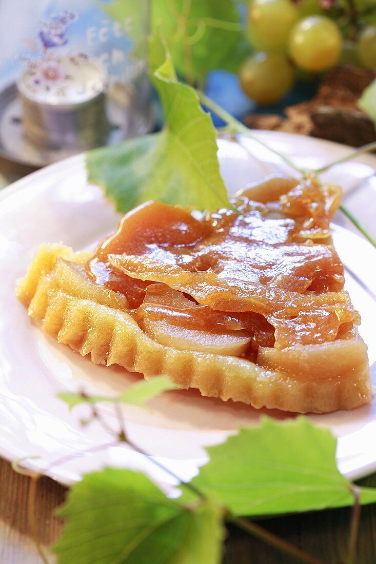 Ein Stück Tarte Tatin