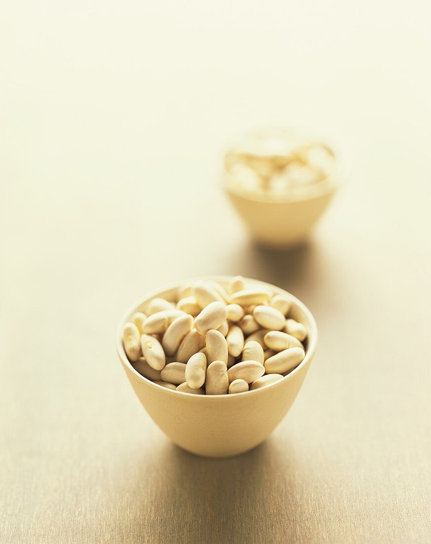 Small bowl of white beans