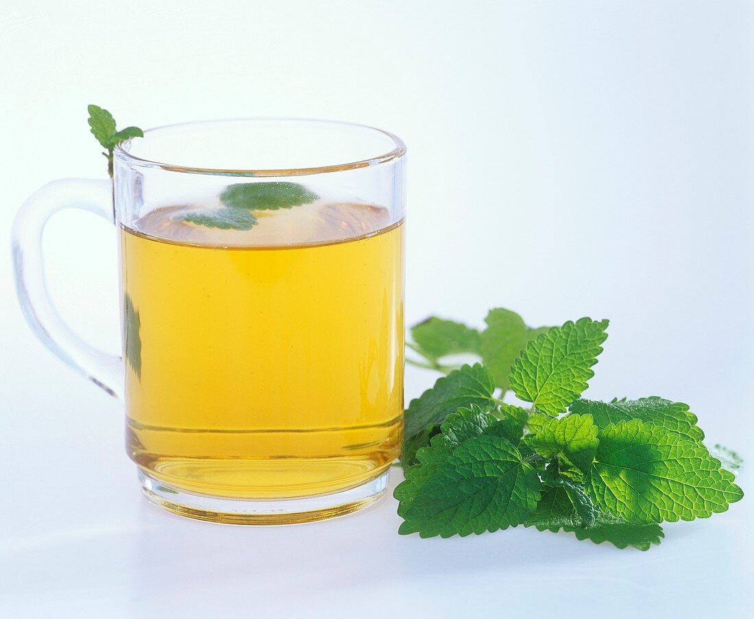 Tea with lemon balm