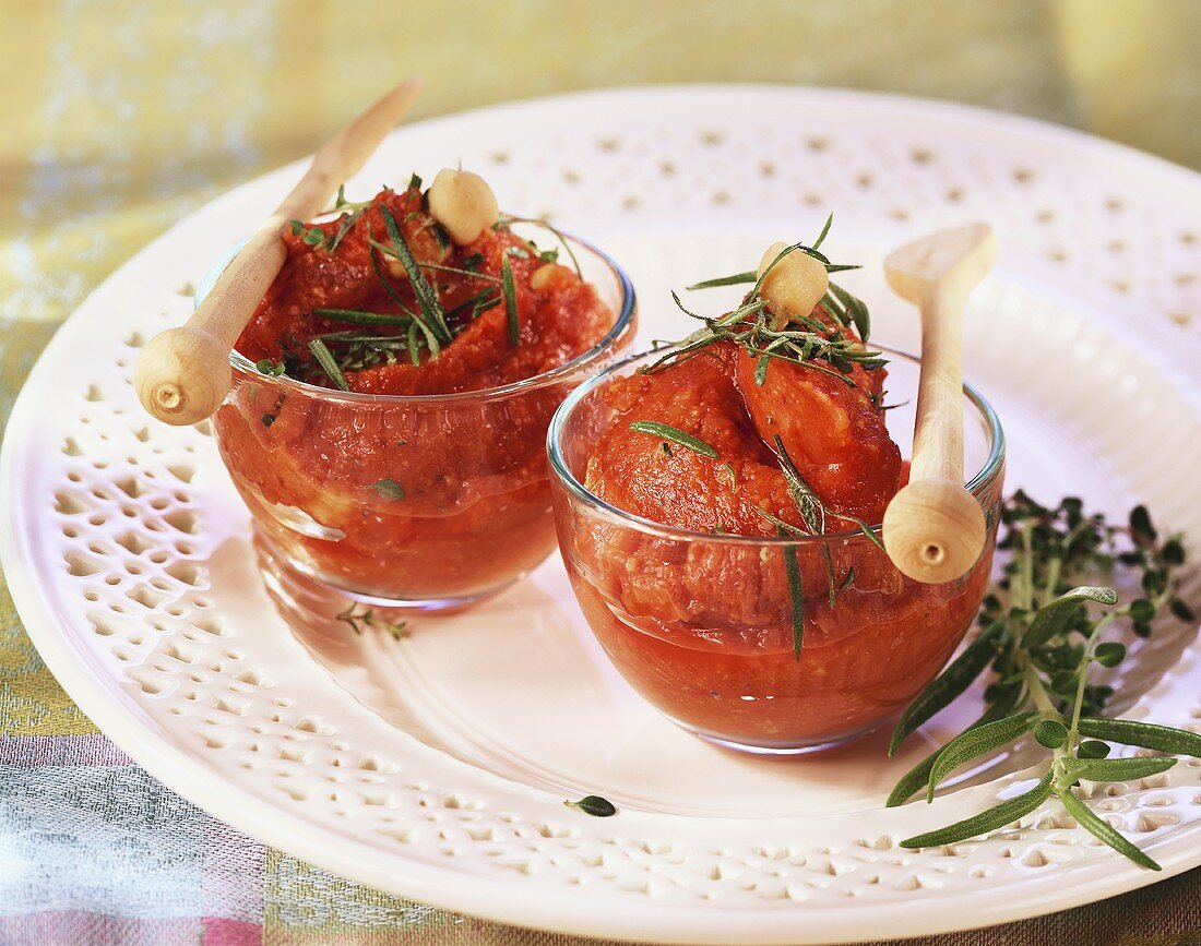 Tomaten-Kichererbsen-Dip
