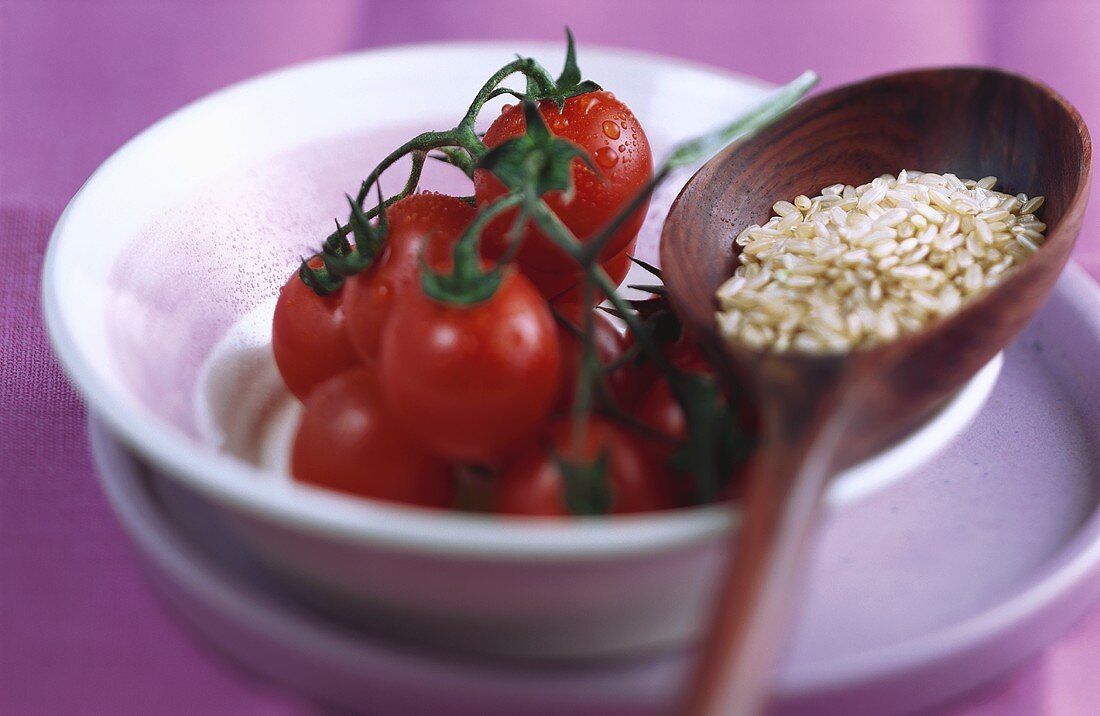 Tomatoes and rice
