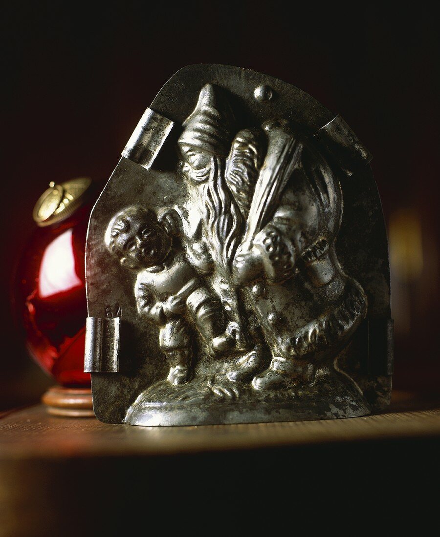 19th century chocolate mould (Father Christmas)