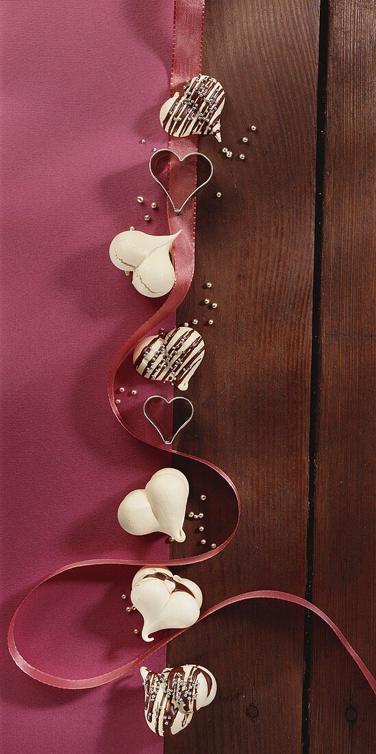 Mocha hearts and cutters