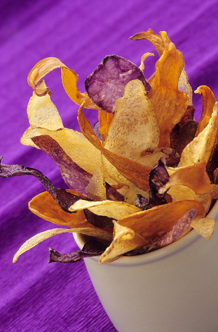 Vegetable crisps