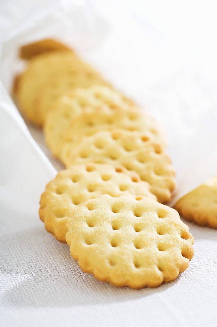 Several biscuits