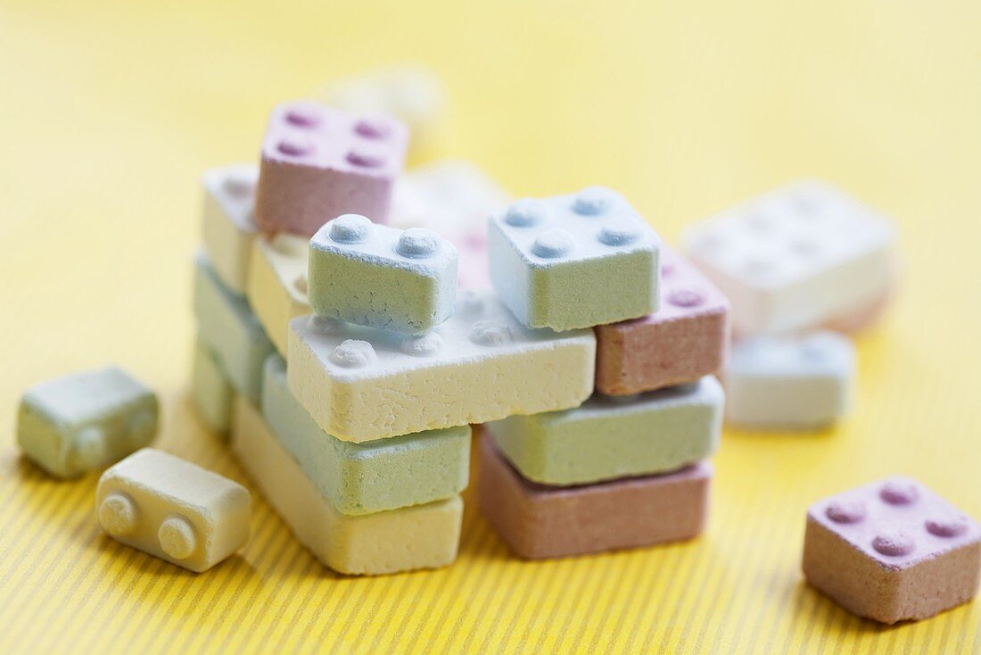 Brausebonbons (Legosteine)