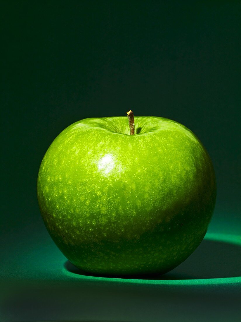 A green apple