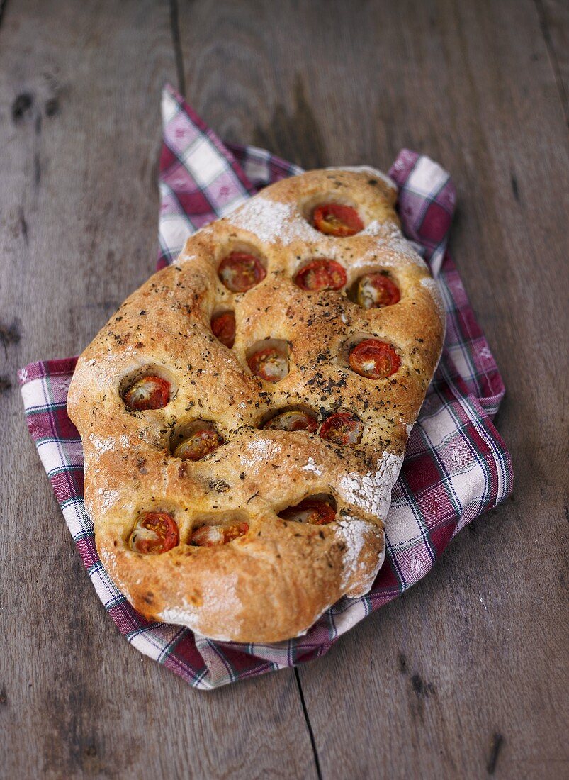 Tomato focaccia