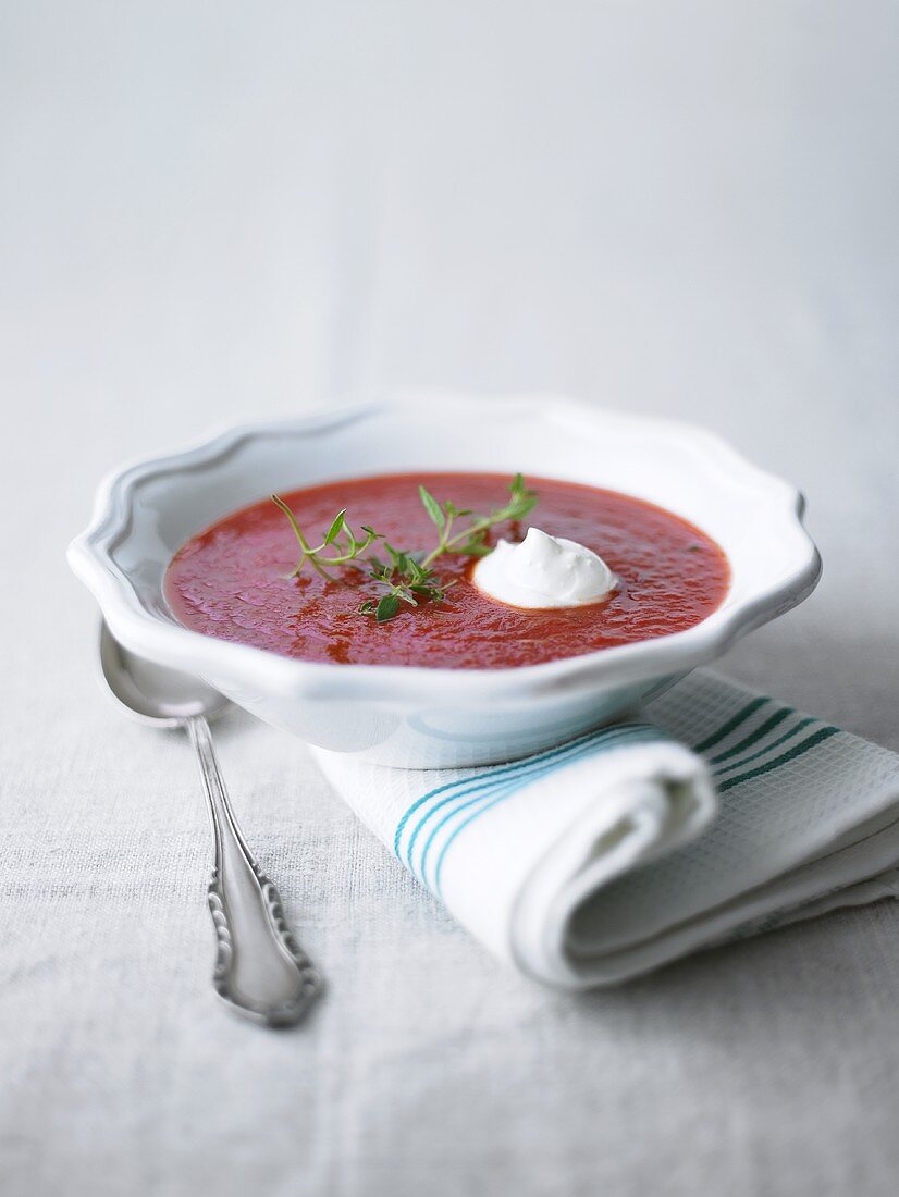 Classic tomato soup